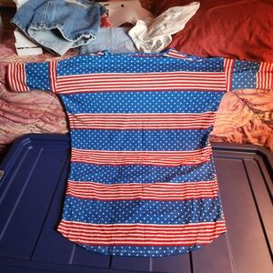 LulaRoe Patriotic Top